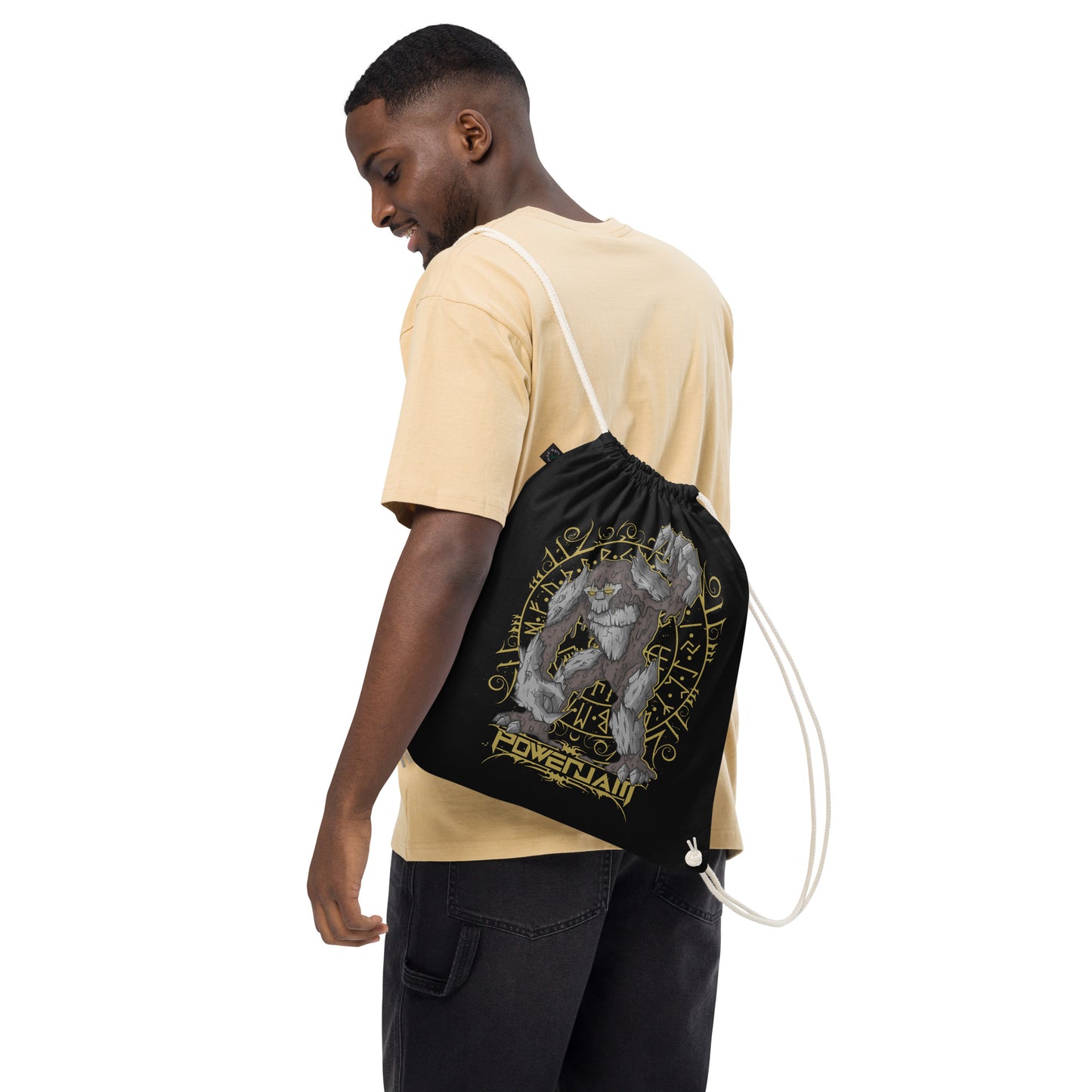Automaton Organic cotton drawstring bag