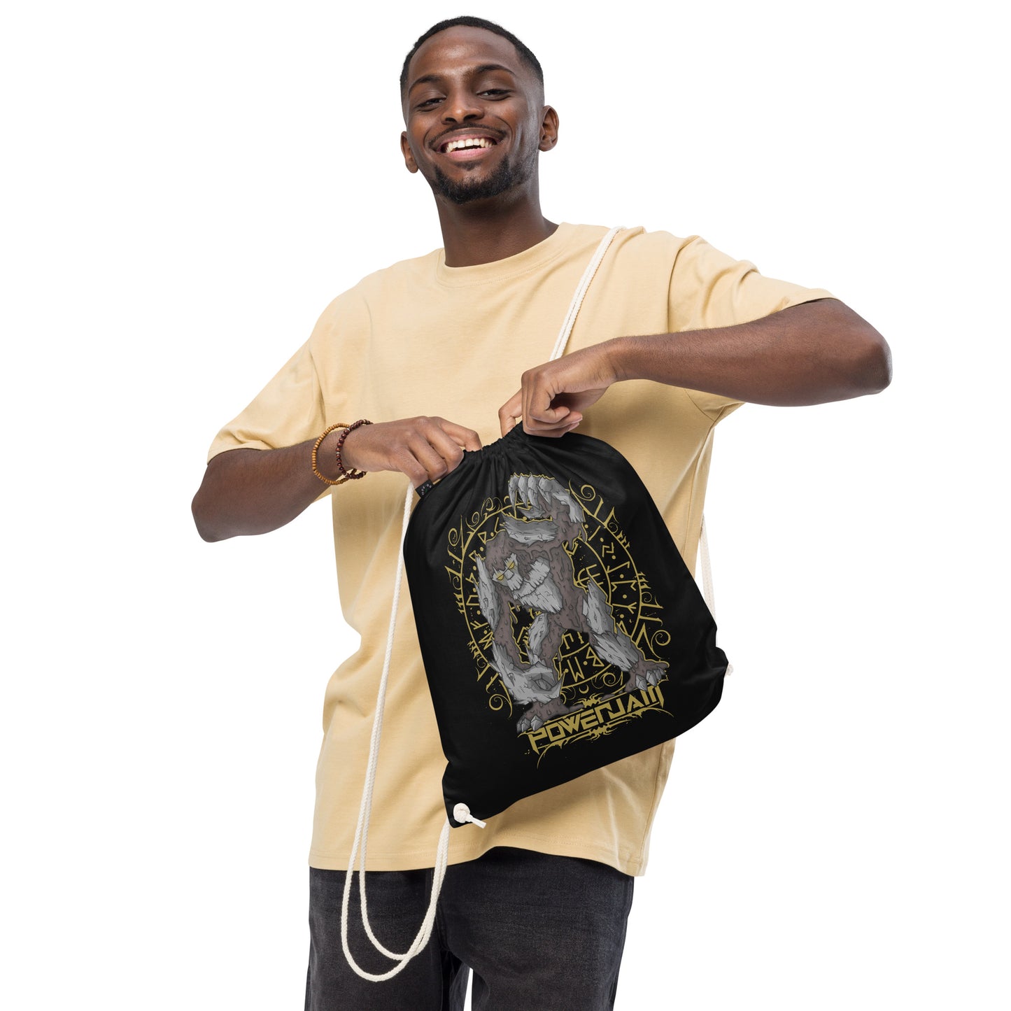 Automaton Organic cotton drawstring bag