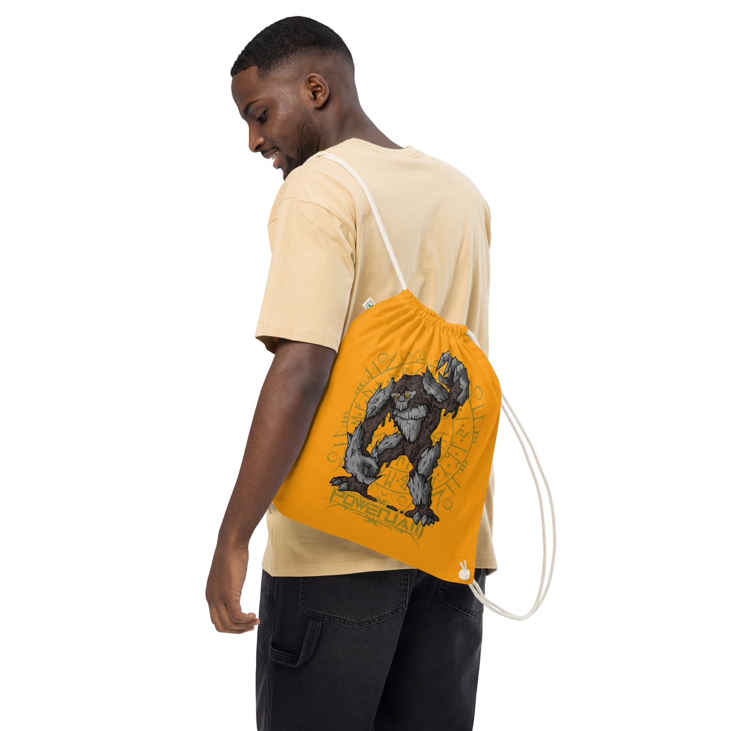 Automaton Organic cotton drawstring bag