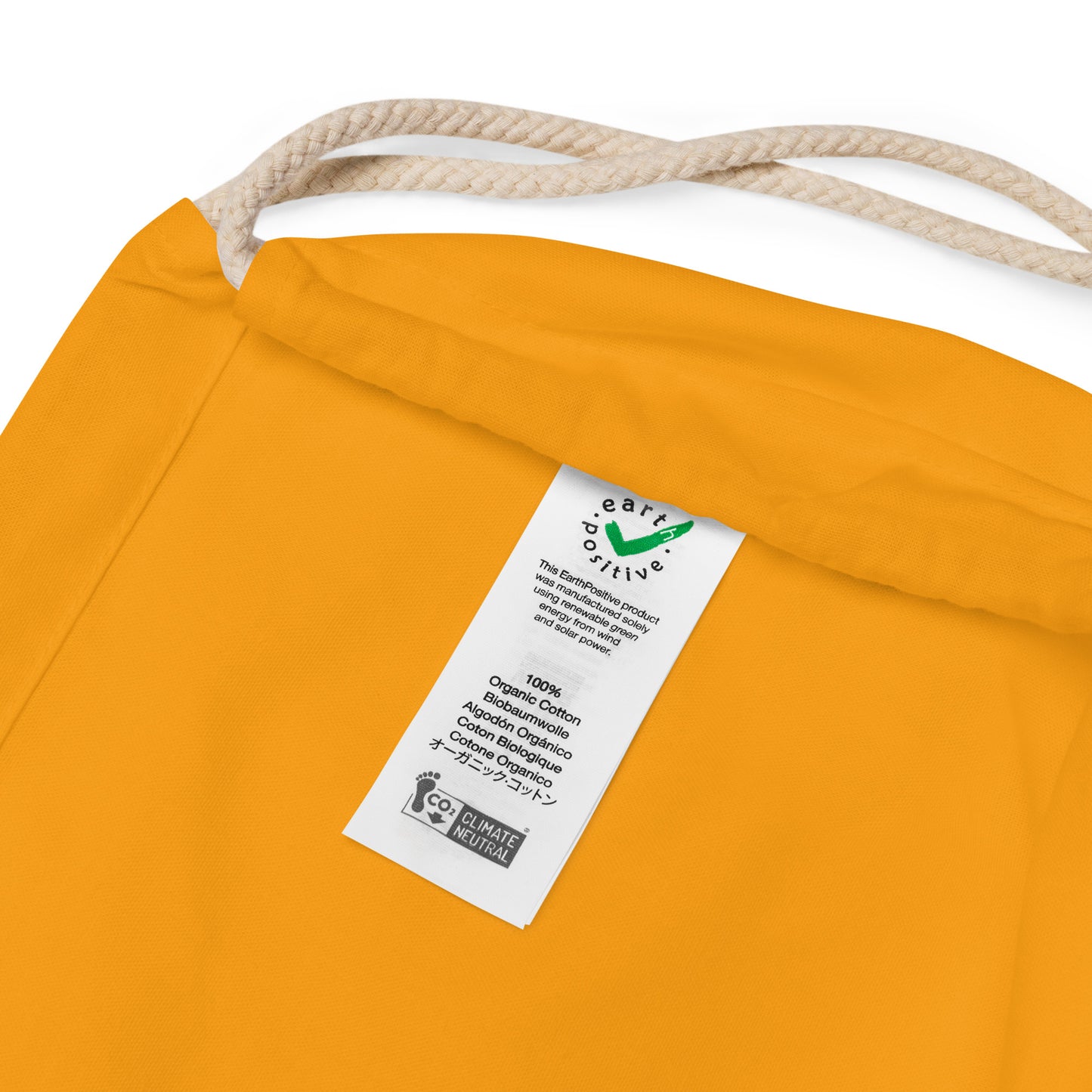 Automaton Organic cotton drawstring bag