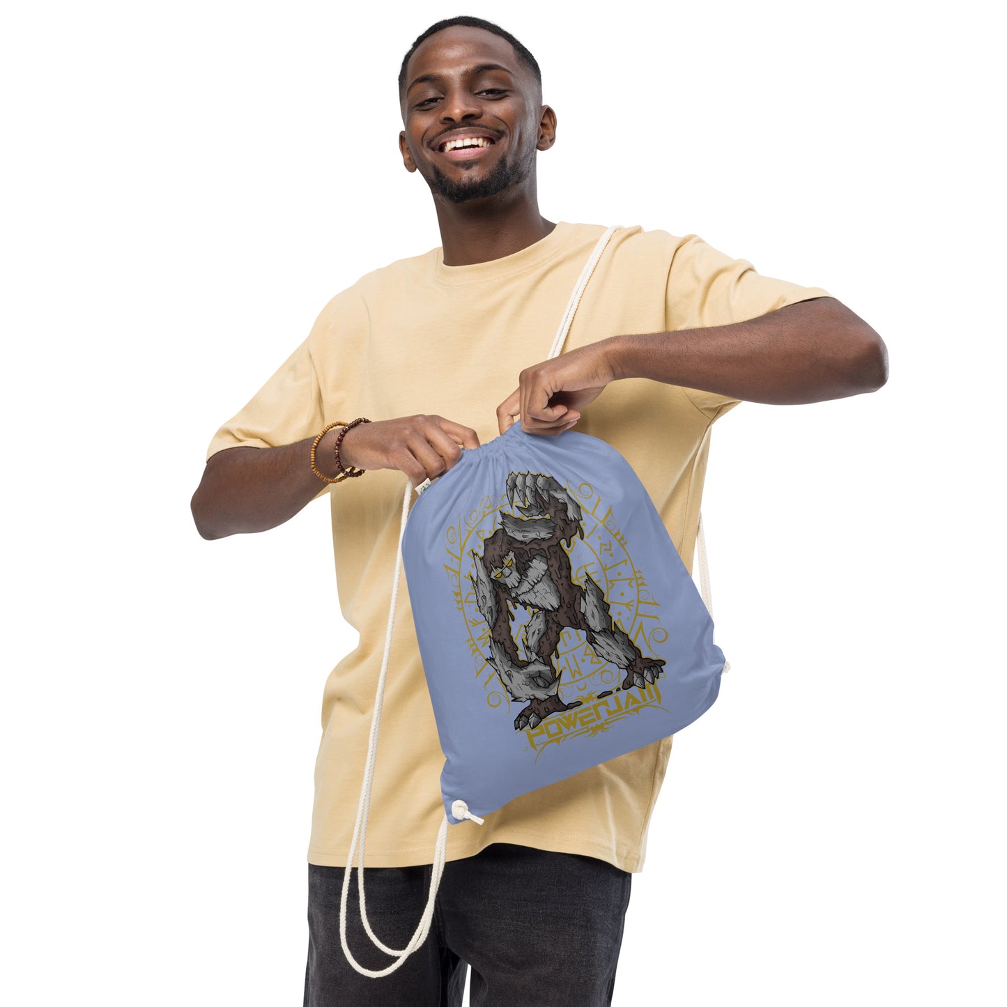 Automaton Organic cotton drawstring bag