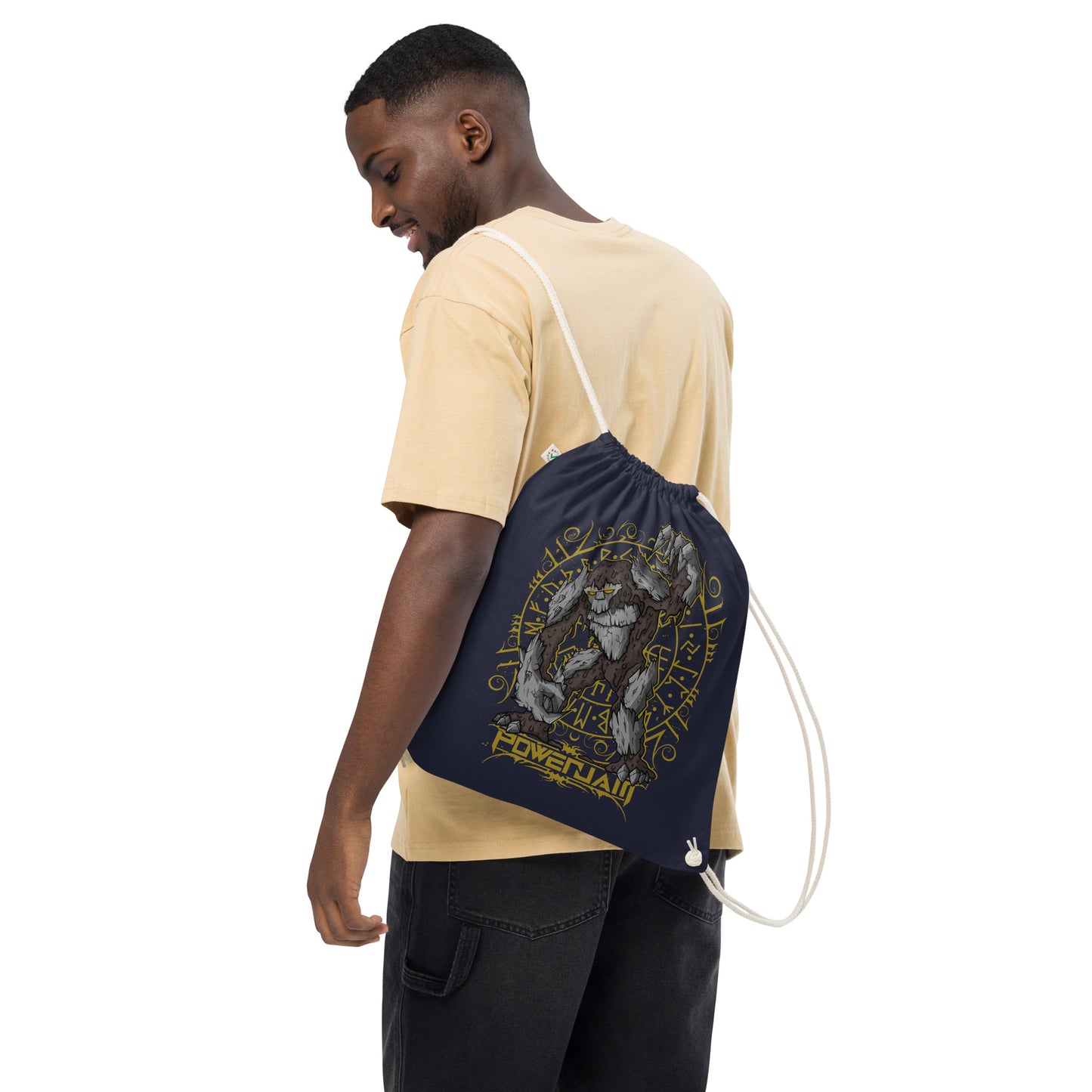 Automaton Organic cotton drawstring bag