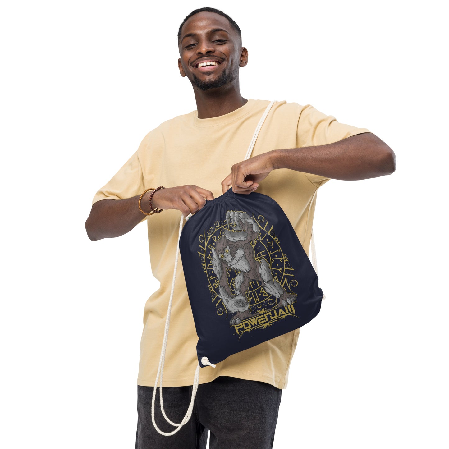 Automaton Organic cotton drawstring bag