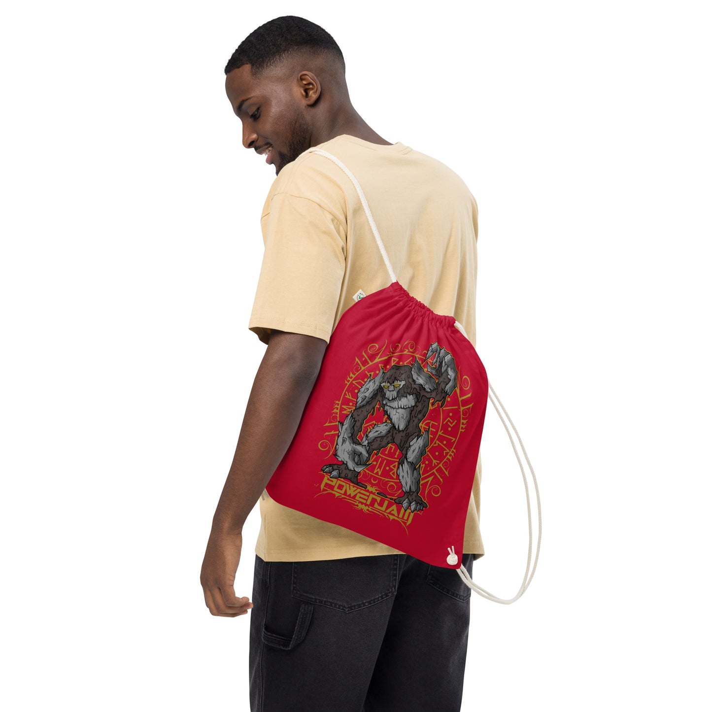 Automaton Organic cotton drawstring bag