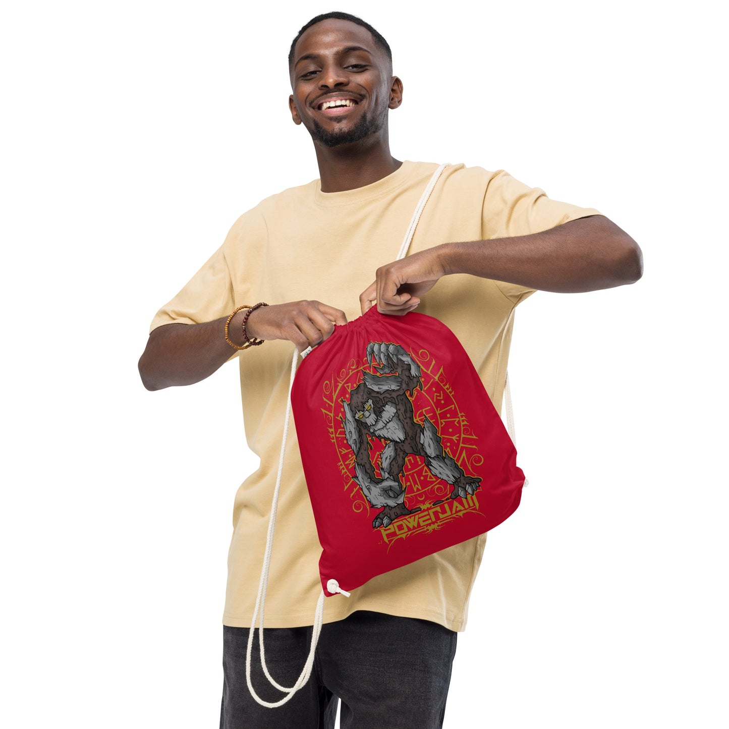 Automaton Organic cotton drawstring bag