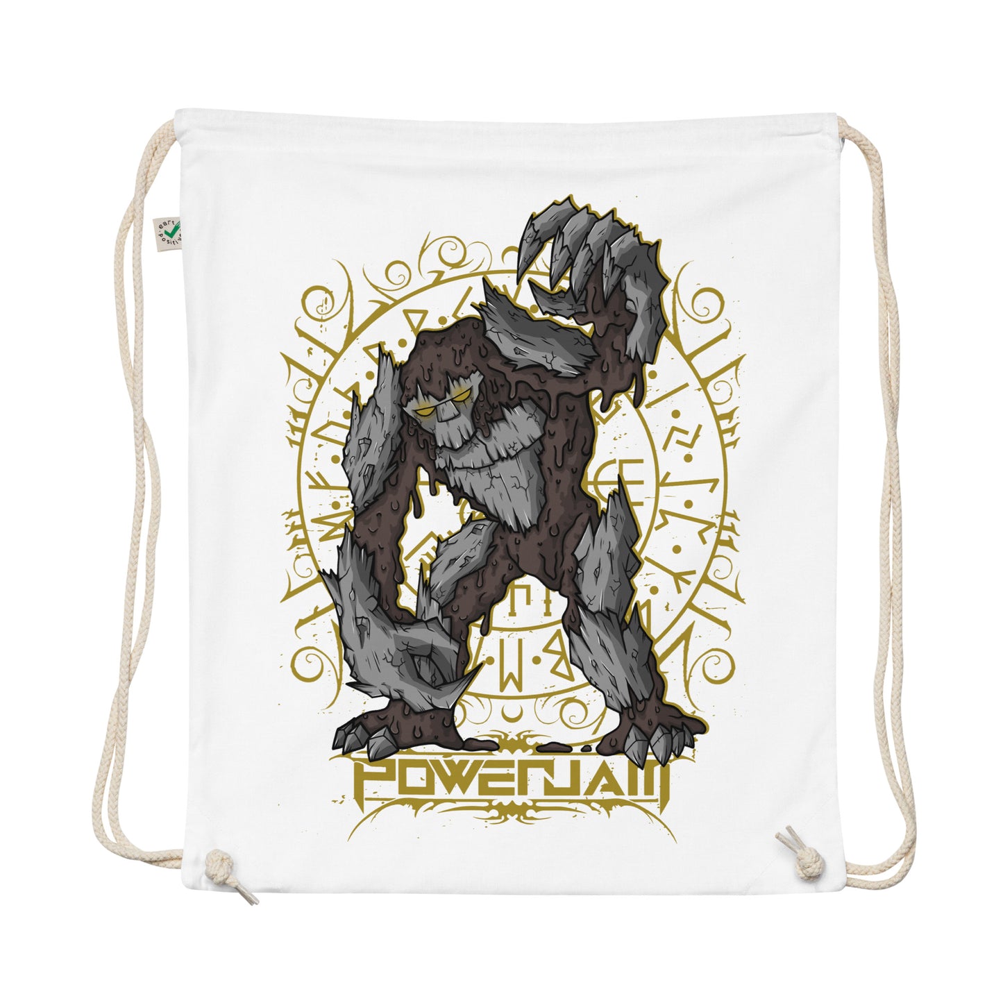 Automaton Organic cotton drawstring bag